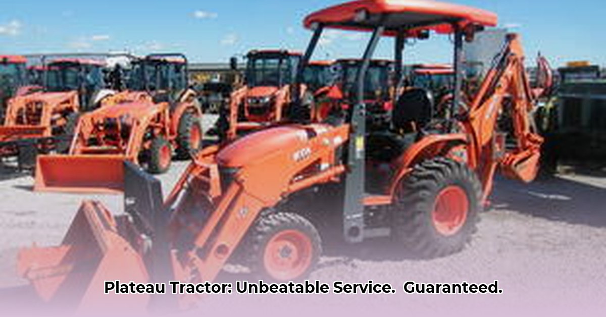 plateau-tractor